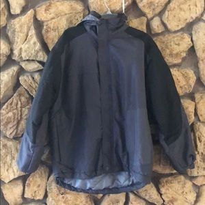 Gray and Black Quality Apparel Outfitters Jacket